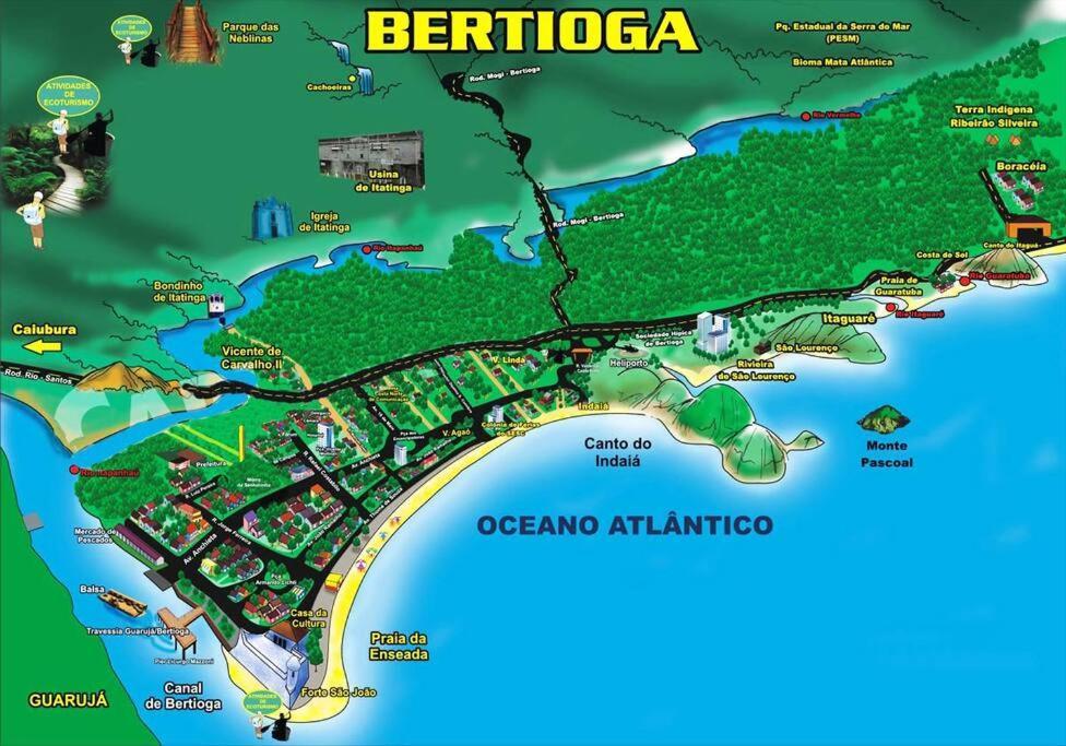 Magnifica Casa Praia Bertioga Guaratuba Sun House Экстерьер фото